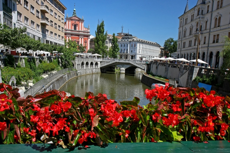 Vieille ville de Ljubljana, Slovénie