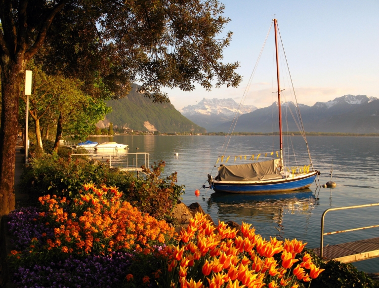 Lac Léman, Montreux