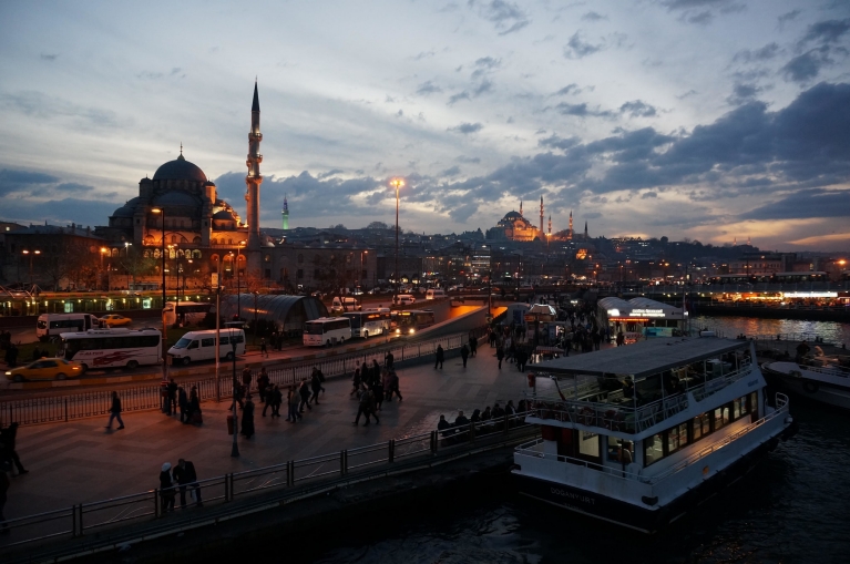 Istanbul au crépuscule
