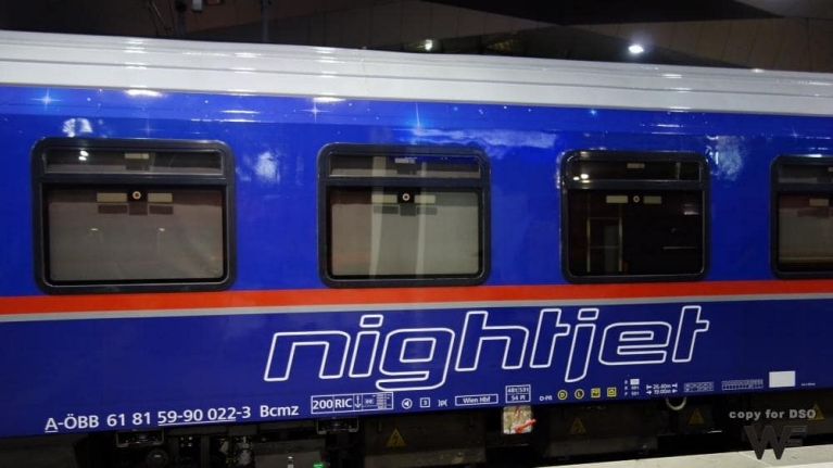 Train ÖBB Nightjet