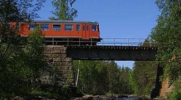 Inlandsbanan, Suède