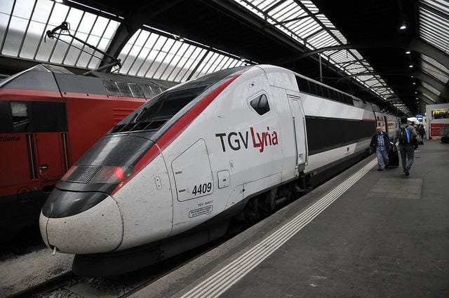 Train à grande vitesse TGV Lyria