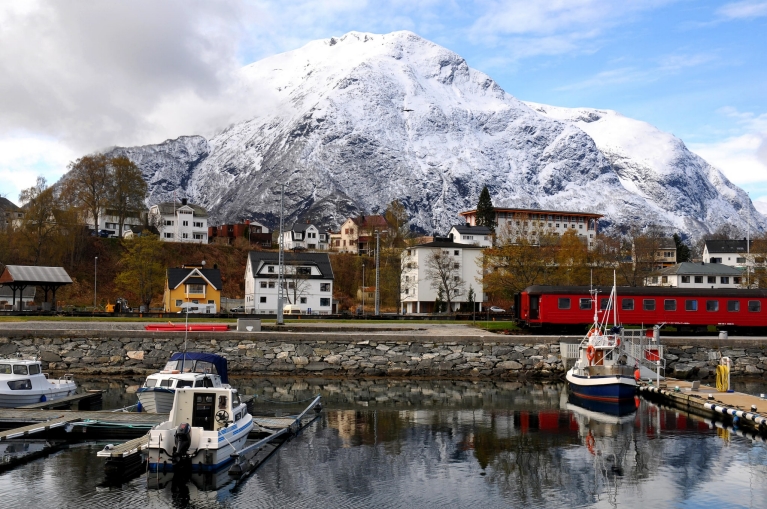 Rauma Line au départ de Andalsnes, Norvège