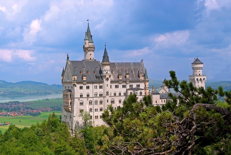 Château de Neuschwanstein à Füssen, en Allemagne