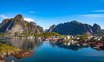 Fjords en Norvège